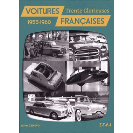 VOITURES FRANÇAISES 1955-1960 - livre