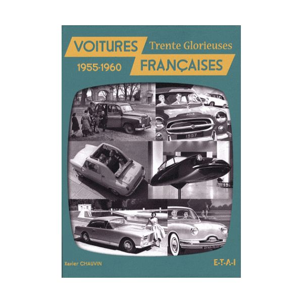 VOITURES FRANÇAISES 1955-1960 - livre