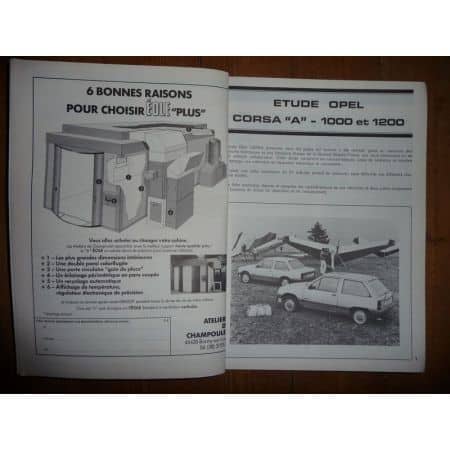 CORSA A Revue Technique Opel