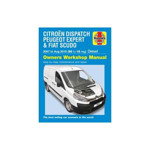 Expert Scudo Diesel 07-16  CITROEN PEUGEOT FIAT Anglais