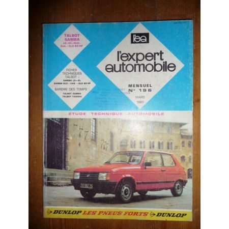 SAMBA Revue Technique Simca Talbot