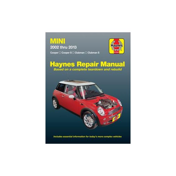 Cooper  Clubman S  02-13) Haynes Repair Manual