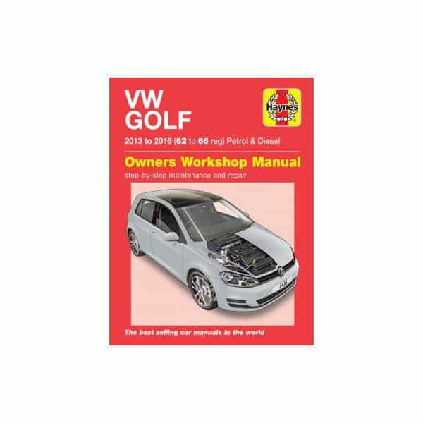 revue technique VOLKSWAGEN VW Golf Petrol & Diesel (13-16) 62 to 66