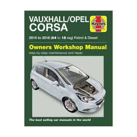 Corsa 15 - 18  64 to 18  Revue technique Haynes VAUXHALL Anglais