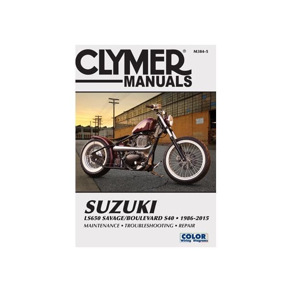 LS 650 Savage/Boulevard S40 86-15 Revue technique Clymer SUZUKI Anglais