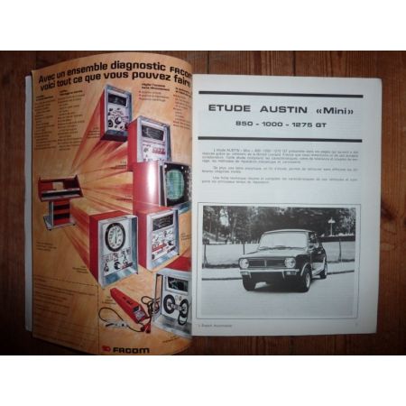 MINI Revue Technique Austin Mini Mg British Leyland