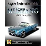 Mustang 1964 1/2 - 70 RESTORATION GUIDE -  Livre Anglais