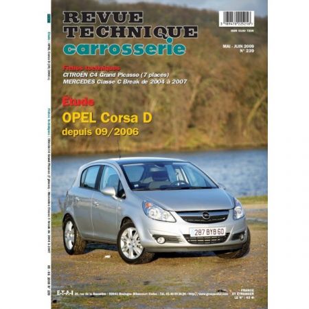 CORSA D  06- Revue Technique Carrosserie OPEL