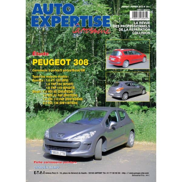 308 09/07-  Revue Auto Expertise PEUGEOT