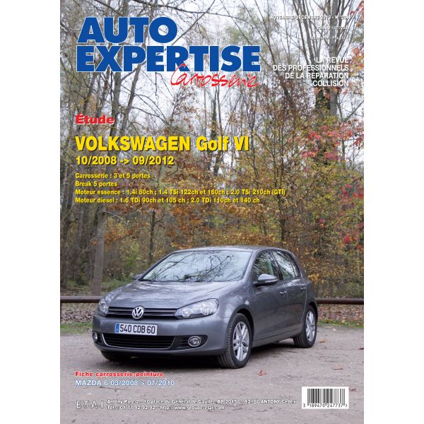GOLF VI 10/08-09/12   Revue Auto Expertise VW