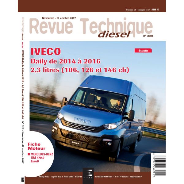 Daily 14-16 Revue Technique Iveco