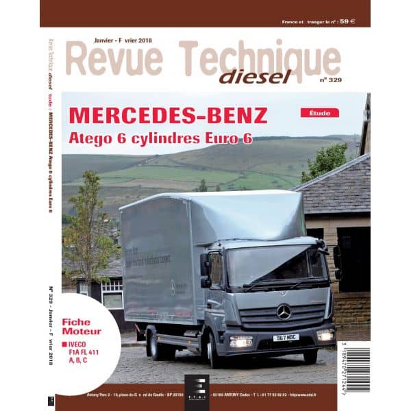 Atego 6 cl Euro 6  Revue Technique MERCEDES