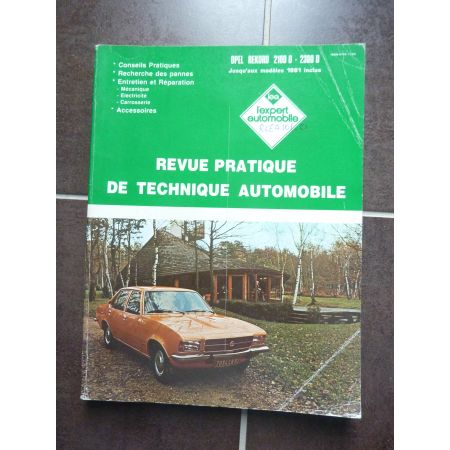Rekord 2100-23200 D -81  Revue Technique OPEL