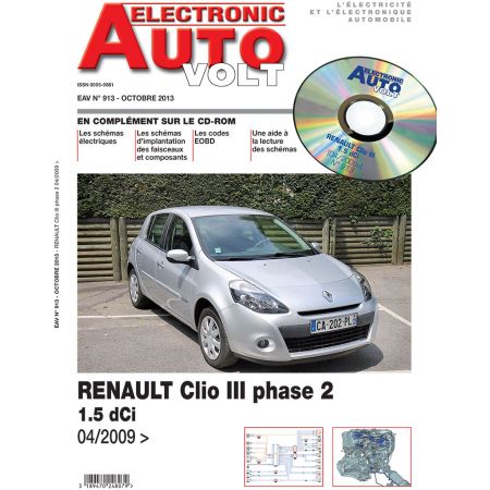 Clio III D Revue Technique Electronic Auto Volt Renault