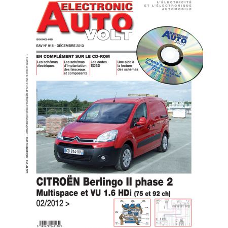 berlingo II Revue Technique Electronic Auto Volt Citroen