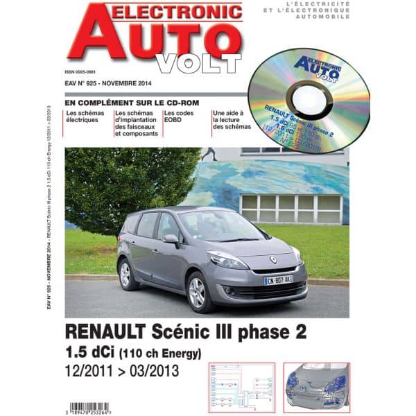Scenic III D Revue Technique Electronic Auto Volt Renault