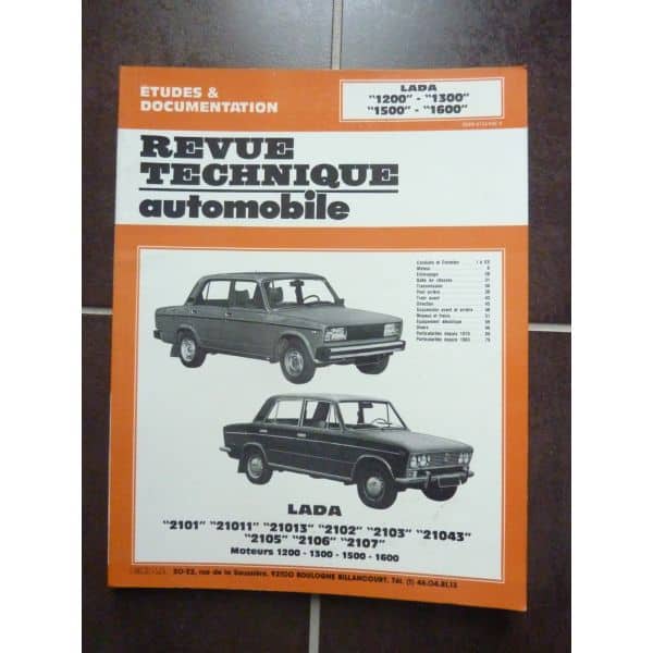 1200-1600  Revue Technique LADA