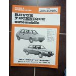 Ritmo - Regata Diesel Revue technique FIAT