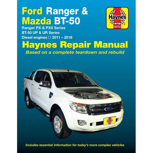 Ranger BT-50  11-17  Revue technique Haynes FORD MAZDA Anglais