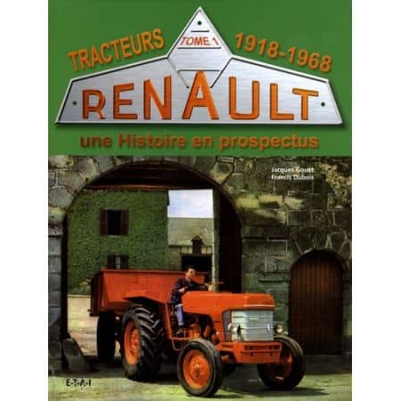 TRACTEURS RENAULT 18-68  - Livre