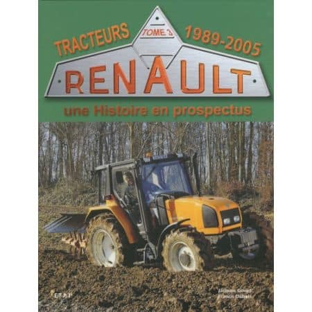 TRACTEURS RENAULT 89-05  - Livre