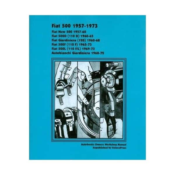 FIAT 500 57-73  -  Livre Anglais