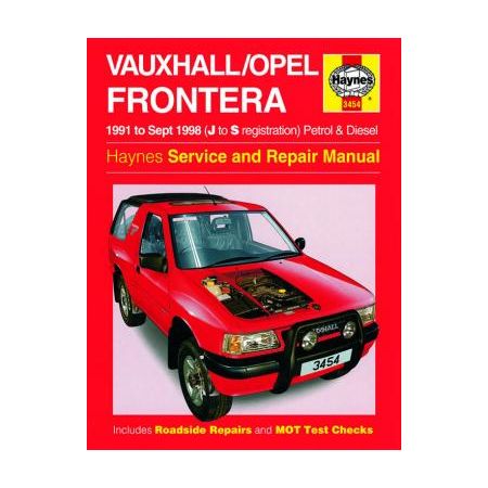 Opel Frontera 91-98 -  Manuel anglais