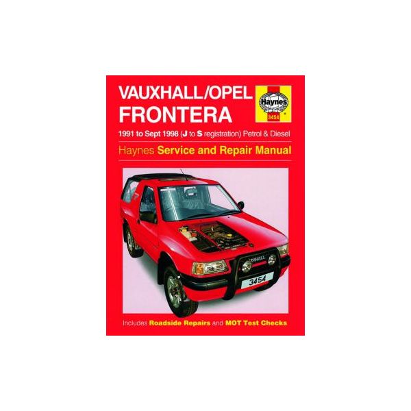 Opel Frontera 91-98 -  Manuel anglais