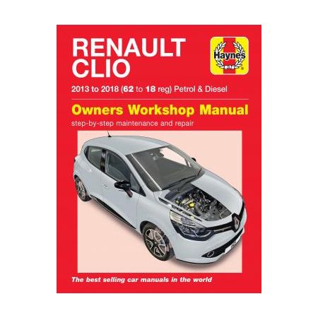 Clio 13 - 18 -  Manuel RENAULT Anglais