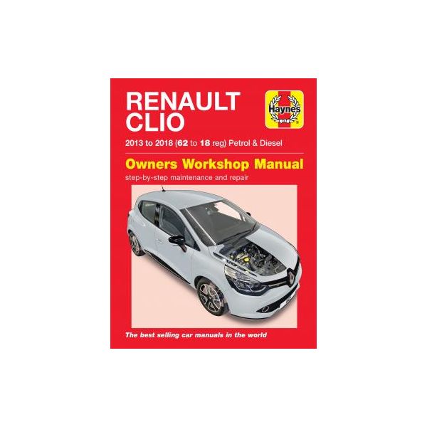 Clio 13 - 18 -  Manuel RENAULT Anglais