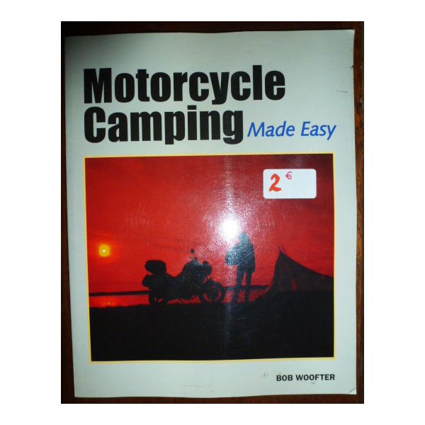 Motorcycle Camping - Livre Anglais