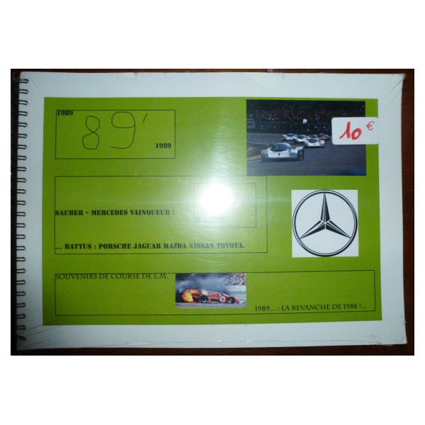 89 Mercedes Vainqueur - Livre