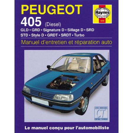 405 Die Revue Technique Haynes Peugeot