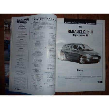 Clio II Die 98- Revue Technique Renault