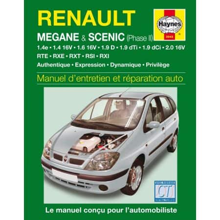 Megane-Scenic Ph2 99-02 Revue technique Chilton RENAULT anglais