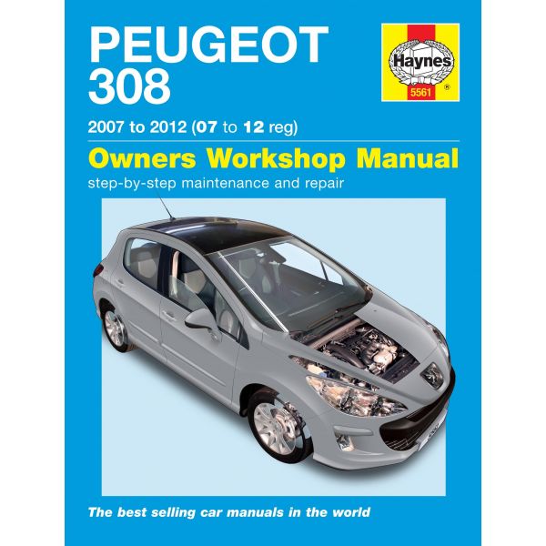 308 07-12 Revue technique Haynes PEUGEOT Anglais