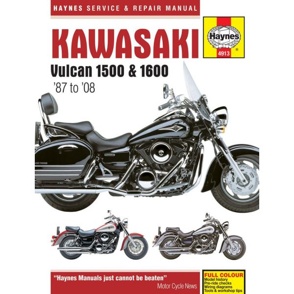 Vulcan 1500 1600 87-08 Revue technique Haynes KAWASAKI Anglais