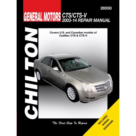 CTS CTS-V 03-12 Revue Technique Haynes Chilton CADILLAC Anglais