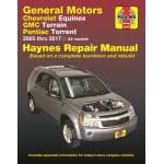 Equinox Torrent 05-17 Revue technique Haynes CHEVROLET PONTIAC Anglais