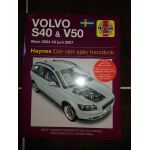 Volvo S40 V50 Mars 04-Juni 07 Swedish Revue technique Haynes