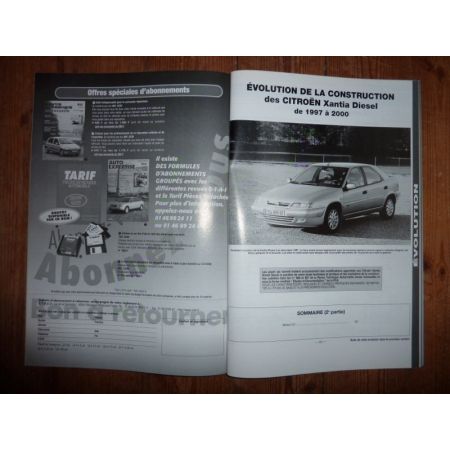 Evol xantia die Revue Technique Citroen