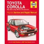 COROLLA 87-92 Revue technique haynes TOYOTA  anglais