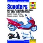 SCOOTERS AUTO TRANSMN 50CC-250CC  Revue technique haynes anglais