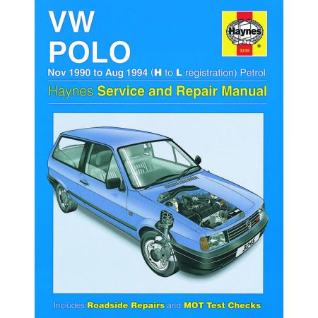 Polo Petrol  H to L 90-94 Revue technique Haynes VW VOLKSWAGEN Anglais