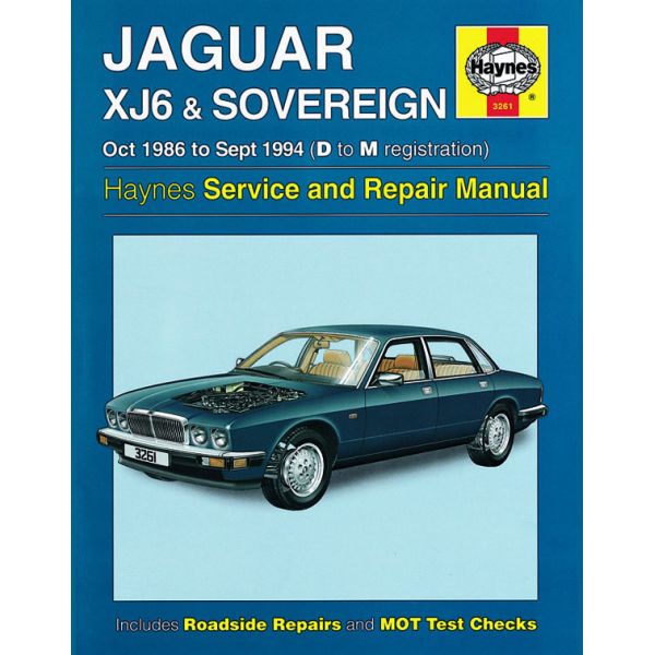 XJ6 & Sovereign 86-94  Revue technique Haynes JAGUAR Anglais