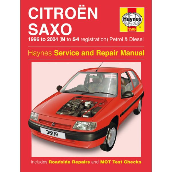 SAXO 96-04  Revue technique Haynes CITROEN Anglais