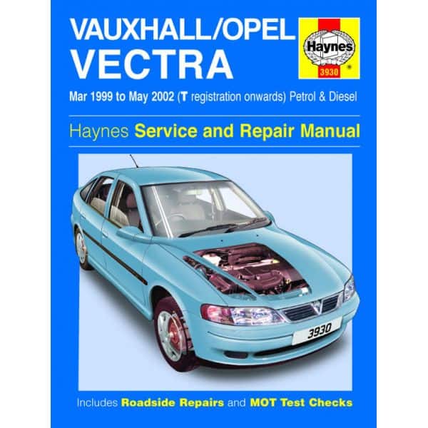 VECTRA 99-02 Revue Technique Haynes OPEL/VAUXHALL Anglais