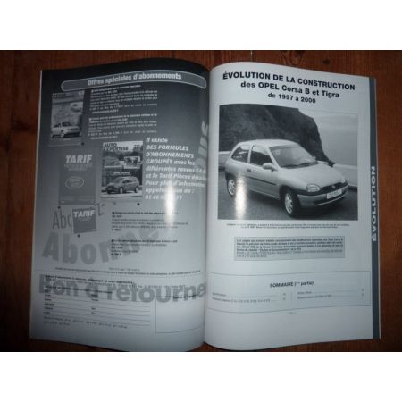 Evol Tigra Corsa B Revue Technique Opel