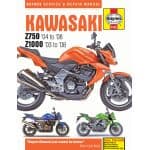 Z750 04-08 -  Z1000 03-08 Revue technique Haynes KAWASAKI Anglais