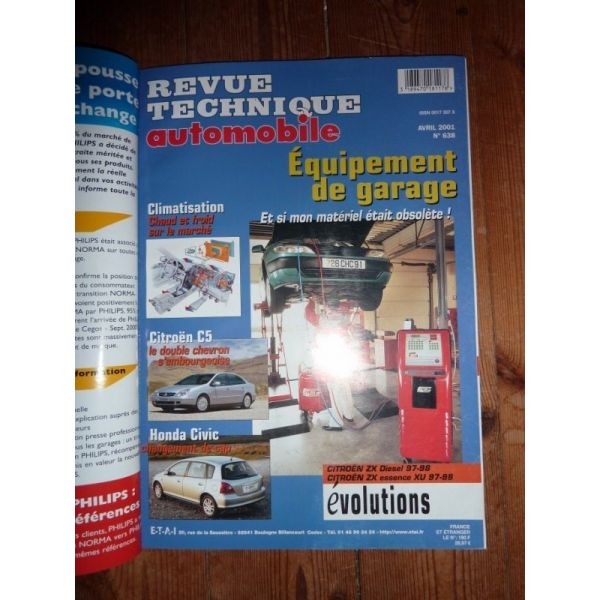Evol ZX 97-98 Revue Technique Citroen